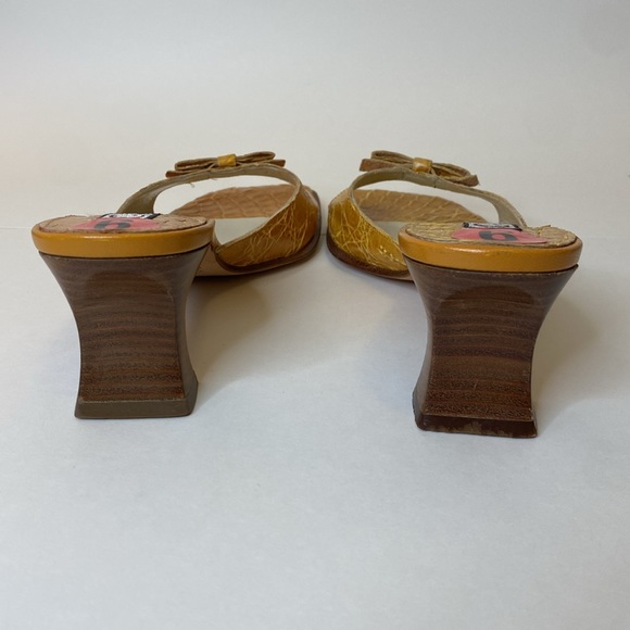 GIORGIO'S of PALM BEACH genuine alligator heels Women’s size 6 - Picture 8 of 10